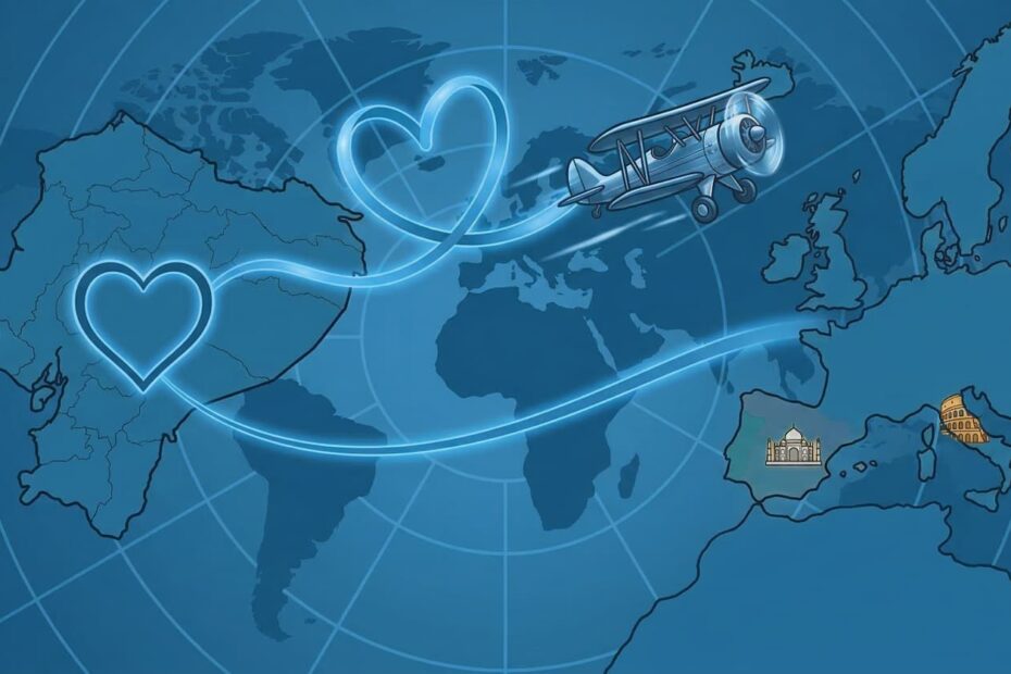 ilustracion sobre el duelo migratorio