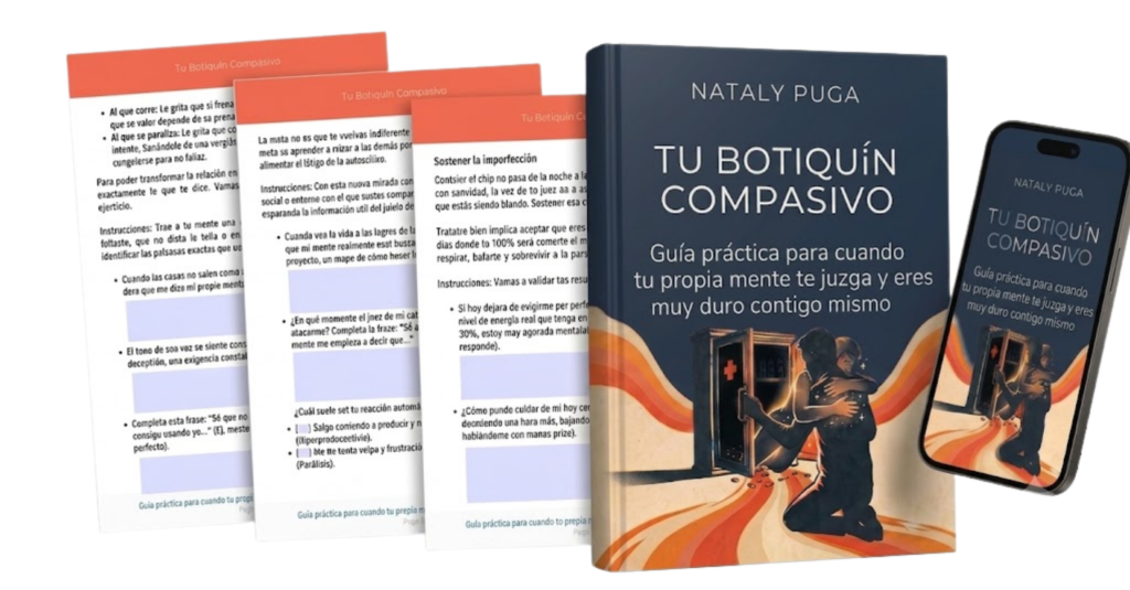Portada del libro Tu Botiquín Compasivo para la autocrítica y la mente de Enfoque Mental